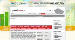 Desktop Screenshot of portalzatec.cz